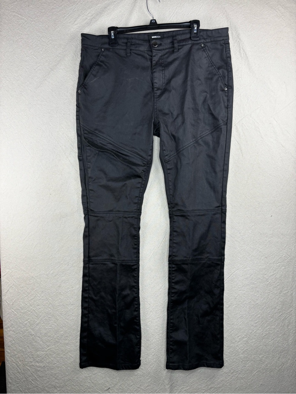 Fashion nova men size 38 black pants
